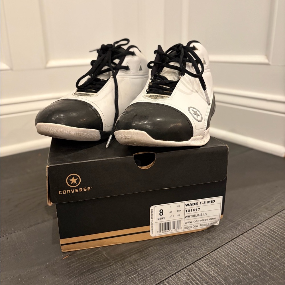 Converse Wade 1.3 Mid Sneakers - Black and White